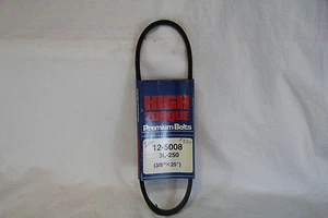 CINTURONES PREMIUM DE ALTO PAR CINTURÓN EN V 3L-250 12-5008 3/8"" X 25"" NUEVO EN CAJA STOCK ANTIGUO - Imagen 1 de 2