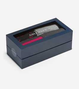 New Cole Haan Men's 4 Pair Deer Print Sock Gift Box Multicolor Size 7-12 - Picture 1 of 2