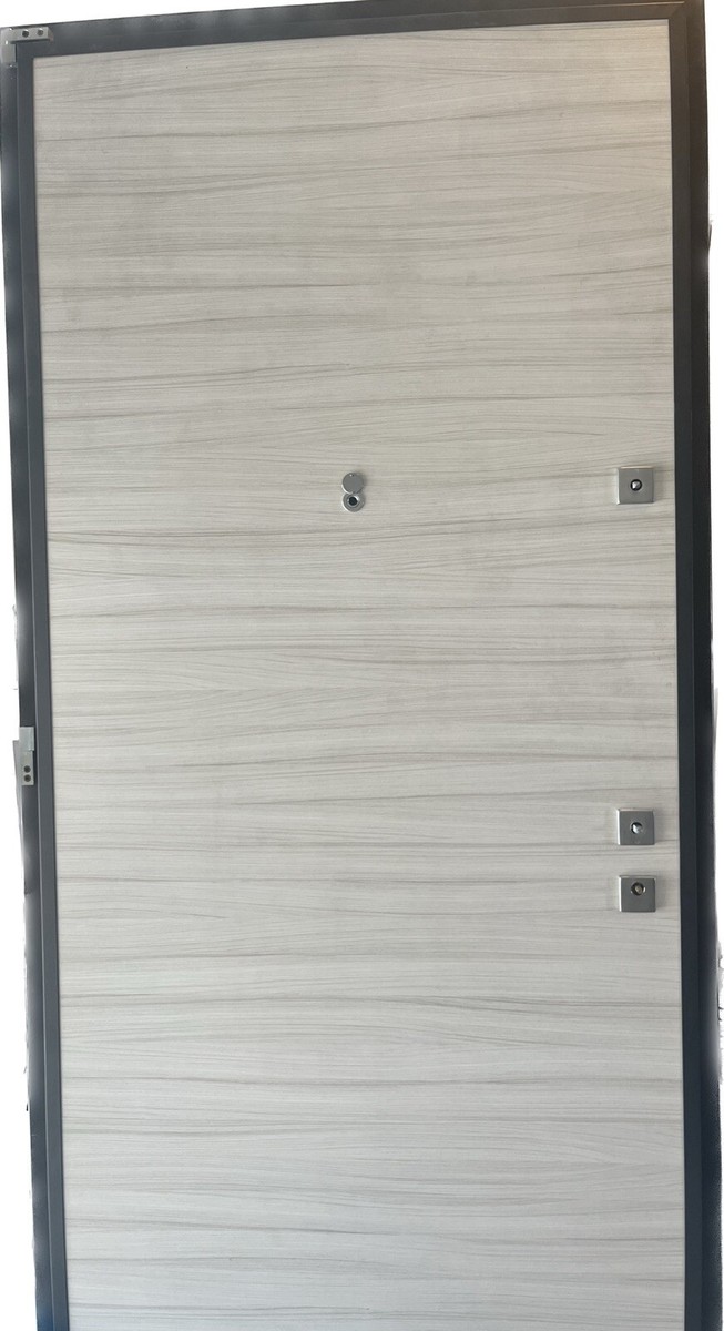 Portone Blindato Moderno Bianco 92x200cm - Apertura Interna Destra/sinistra - Isolamento Termico E Acustico - Foto 9