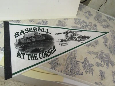 Baseball at the Corner: Detroit's Field of Dreams (Detroit Tigers) Pennant - Image 1 of 4