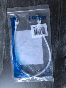 Cables To Go 27151 3ft CAT 6 550Mhz SNAGLESS PATCH CABLE White - Picture 1 of 3