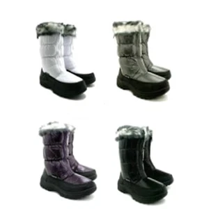 Womens Winter Snow Ski Boot Insulated Assorted Colours - Picture 1 of 8