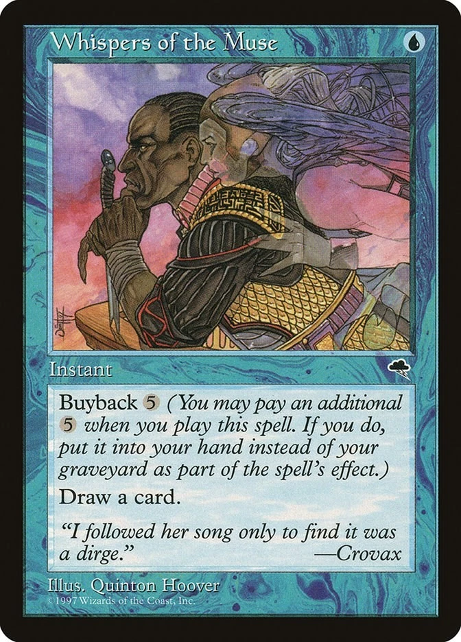 Whispers of the Muse 103 LP Normal Tempest MTG EN - Image 1 of 1
