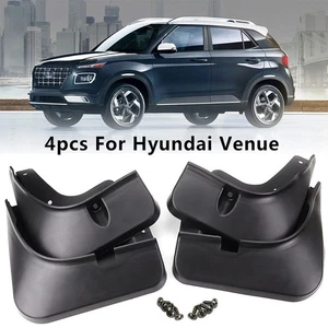 Mudguard Flaps Direct Replacement Front Rear 4Pcs For Hyundai Venue Splash - Picture 1 of 12