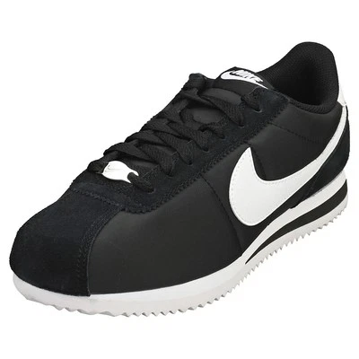 Nike Cortez Casual para Mujeres - Zapatillas de Tela Blanco Negro - Imagen 1 de 4