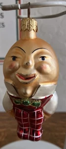 Christopher Radko 1994 Humpty Dumpy cabeza de huevo adorno de Navidad - Imagen 1 de 3