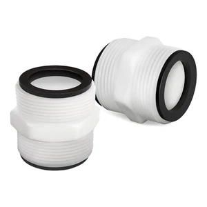 2 Pack Pool Hose Adapter 1.5 Inch for Above Ground Swimming Pool Hose and3727 - Picture 1 of 6