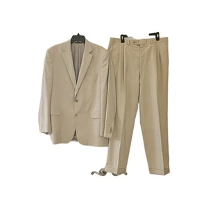 Jack Victor Exclusive Collection 120 Wool Landon CT Suit Men's 43R/Pant 37×30  - Picture 1 of 12