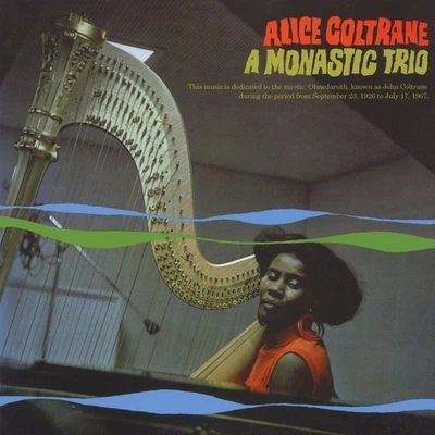 Alice Coltrane - A Monastic Trio - Vinyl Record LP - 1968 - Superior Viaduct - Image 1 of 4