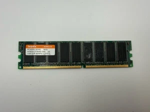 Hynix 1GB DDR PC3200U RAM HYMD512726A8J-D43 ECC 400MHz Untested - Picture 1 of 2
