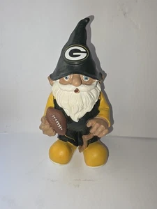 Green Bay Packers Fútbol 8” Alto Garden Gnomo Forever Coleccionables NFL Raro - Imagen 1 de 5