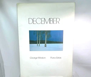 George Winston December PIANO SOLO Score Japan Sheet Music Used Good Condition - Picture 1 of 12