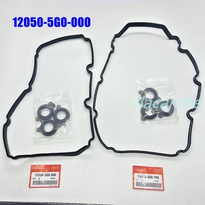 NEW Valve Cover Gasket Set 12050-5G0-000 For 14-20 ACURA MDX RLX 3.5L V6 SOHC - Image 1 of 4