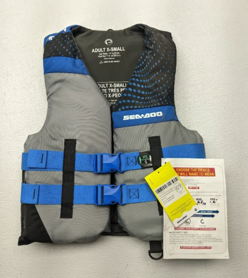 Sea-Doo Motion Life Jacket Unisex (A LITTLE DIRTY) SIZE: ADULT X-SM 2859760209 - Image 1 of 3