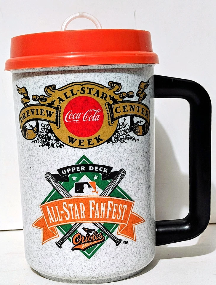 1993 MLB All Star Game - Baltimore Orioles/Coca-Cola Thermo Hot/Cold Mug - Image 1 of 4