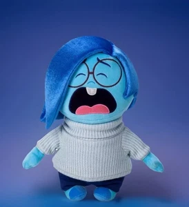 Disneyland Inside Out 2 Sadness Magnet Shoulder Plush Buddy Disney Parks NEW - Picture 1 of 15