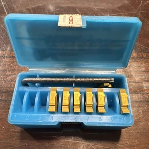 Vargus Vardex 3ER AG60 VTX Carbide Inserts 3ERAG60VTX 021-50950 *6 PCS* (P64) - Picture 1 of 3