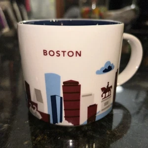 Tazza Caffè NUOVA STARBUCKS BOSTON "You Are Here" Collezione Edizione da Collezione - Foto 1 di 6