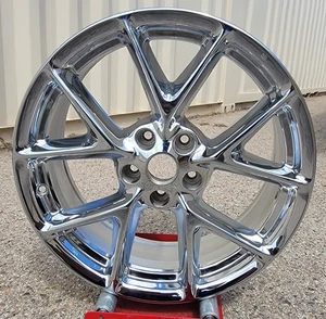 19" Nissan Maxima Wheel Rim Factory OEM 62512 2009-2011 CHROME - Bild 1 von 6