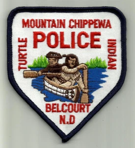 Turtle Mountain Chippewa Indian Police (North Dakota) SSI Patch - Bild 1 von 2