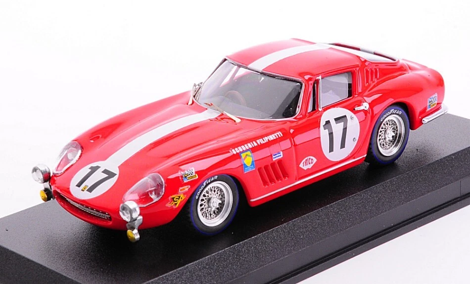 MODELLINO AUTO STATICO BEST MODEL FERRARI 275 GTB 24H LE MANS 1968 REY 1/43 - Immagine 1 di 1