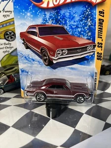 Hot Wheels '67 Chevelle SS 396 Snowflake Card Rare Hard To Find - Bild 1 von 2