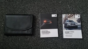 BMW 5 SERIES F10 SALOON OWNERS MANUAL HANDBOOK FOLDER WALLET BOOK PACK - Picture 1 of 2