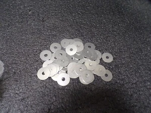 (50) 3/8"x1-5/8" O.D., Arandela Guardabarros, Acero Inoxidable 316, Liso, 22UF19, (MJ) - Imagen 1 de 5