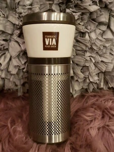 Starbucks VIA Ready Brew ceramica acciaio inox design fuori produzione usato in ottime condizioni - Foto 1 di 11