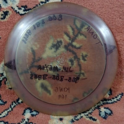 Westside Discs King VIP OOP Rare 174g Gray Disc Golf Used Inked collectible - Image 1 of 4