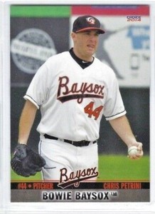 2014 Bowie Baysox (Double-A Baltimore Orioles) Chris Petrini
