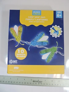 Make Your Own Firefly Lanterns Kids' Children's Craft Kit Ages 6 & Up (Makes 10) - Picture 1 of 2