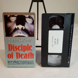 Disciple Of Death 1972 Horror Mike Raven Ronald Lacey VHS Double A Video - Picture 1 of 8