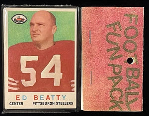 RARO 1959 West Corp TOPPS Football Fun Pack - Frank Gifford sul retro! - (4937N) - Foto 1 di 2