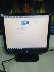 G588 HannsG HQ191D HSG1018 19" TFT LCD Monitor Built in Speakers 1280 x 1024 - Picture 1 of 9