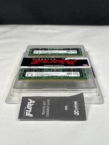 Kingston Fury Impact 16GB SODIMM Plug & Play DDR5 Memory 2 Pack - Picture 1 of 12