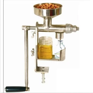 Pressa olio manuale domestica espulsore olio estrattore olio acciaio inox - Foto 1 di 2