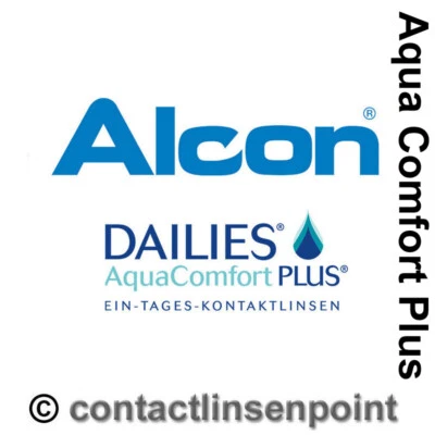 Dailies Aqua Comfort Plus Tageslinsen von Alcon 10er, 30er, 90er Box