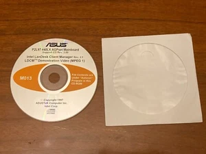 ASUS P2L97 - 440LX AGPset Mainboard - 1997 - Genuine CD. - Photo 1/3