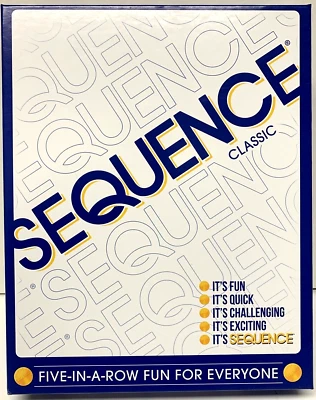 Sequence Board Game By Goliath - ALL SEALED NEW.  Fun Game - Image 1 of 4