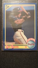 1990 Score Card Number 650 Dave Justice 1990 Rookie Card