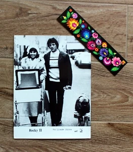 ROCKY II - POLISH LOBBY CARD Sylvester Stallone Talia Shire & Butkus Dog 1 - Picture 1 of 1