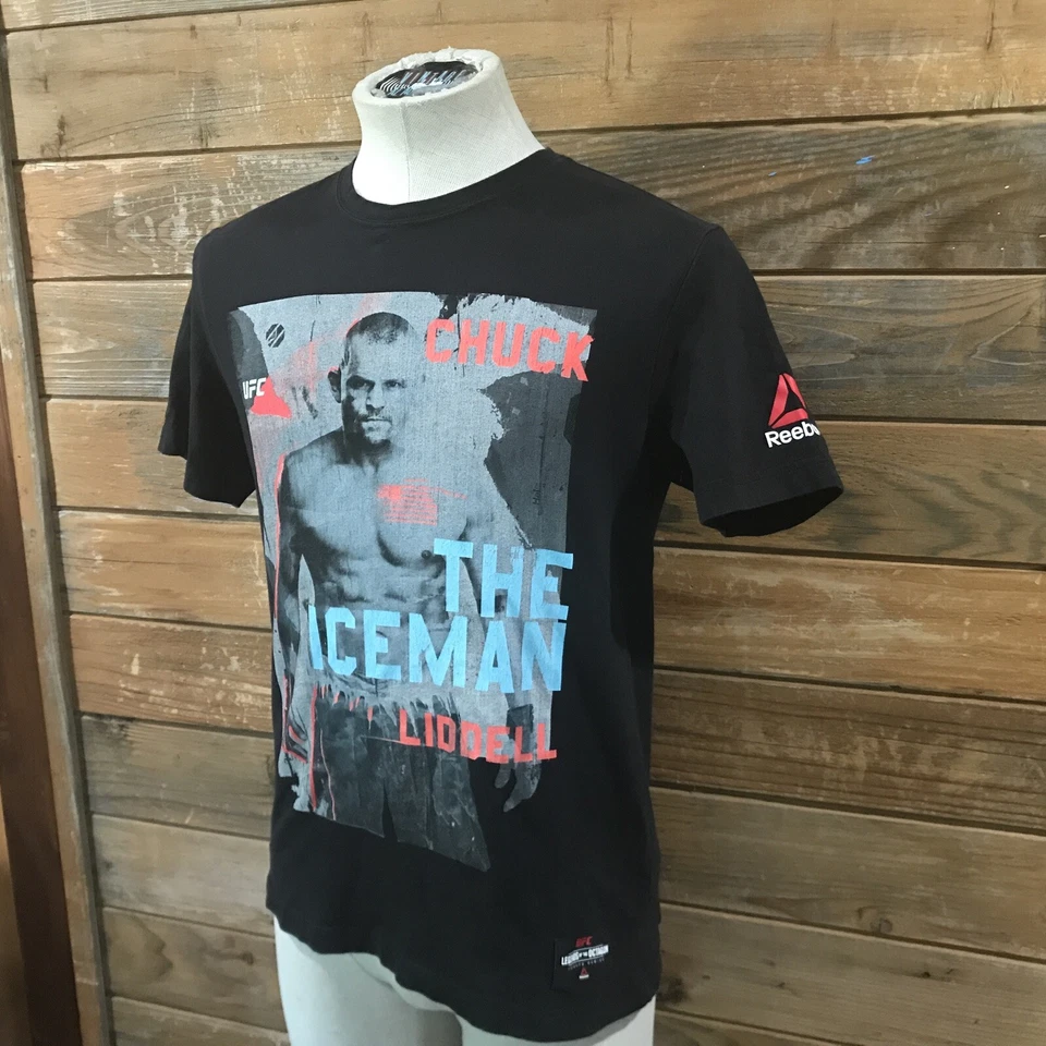 Legends Of The Octagon Chuck Liddell The Iceman UFC Reebok T-shirt Men's Size M - Image 1 of 4