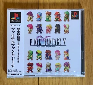 Final Fantasy V Sony Playstation Japan New! Sealed Rare PS1 - Picture 1 of 3