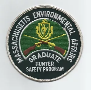 Massachusetts Environmental Affairs, Aufnäher "Hunter Safety Program Graduate" - Bild 1 von 2