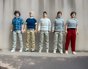 One Direction Doll Set Harry Styles Niall Horan Liam Payne Zayn Louis Tomlinson - Picture 1 of 7