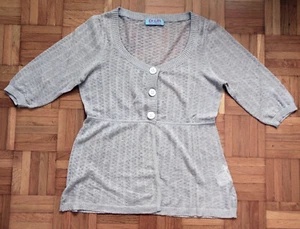 DON´T LABEL ME (dtlm) Strickjacke Ajour-Muster, Gr. 36, beige, Gr. 36 - Bild 1 von 9