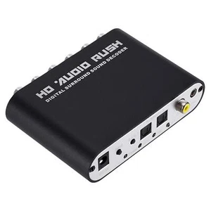 5.1 Audio Digital Sound Decoder, PC Dolby DTS/AC3 Stereoeingang Kinos Schulen - Bild 1 von 6