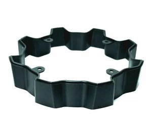 Adaptador de extensión espaciador tapa central negro mate combustible todoterreno 1002-53 1002-58B - Imagen 1 de 4