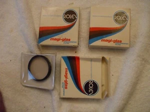 3 Rolev 52mm Magi-glas Filter Set Skylight Polarizer & Close Up - Picture 1 of 3
